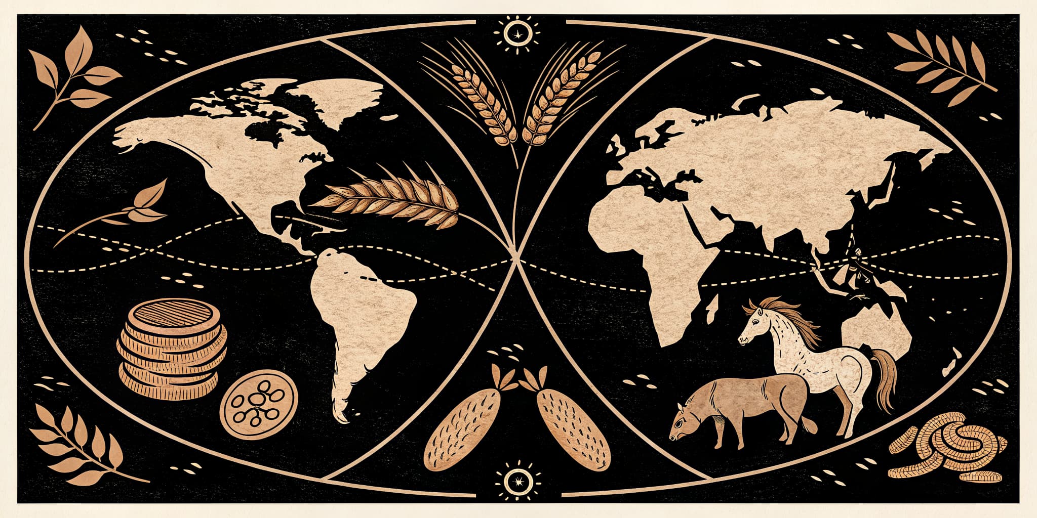 Cover illustration for The Columbian Exchange: A Trading Simulation