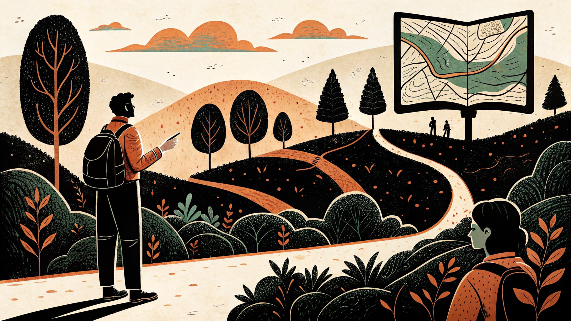 Professora analisando resultados de avaliação diagnóstica com alunos ao fundo em sala de aula brasileira