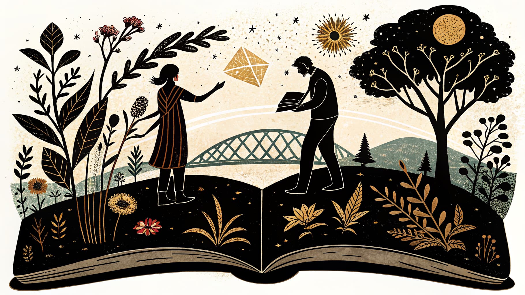 Globe surrounded by educational icons and curriculum documents representing different national education standards