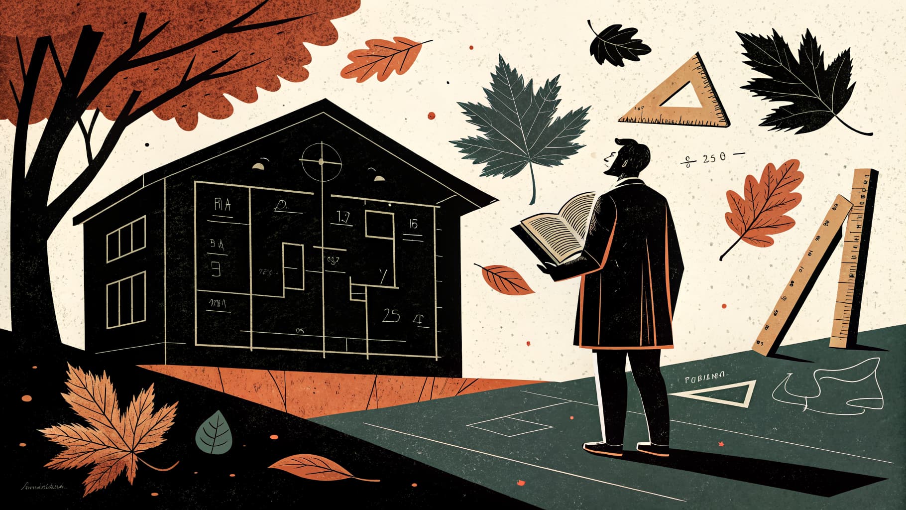 Docente de tecnología e informática revisando el plan de área junto a sus estudiantes en un aula colombiana