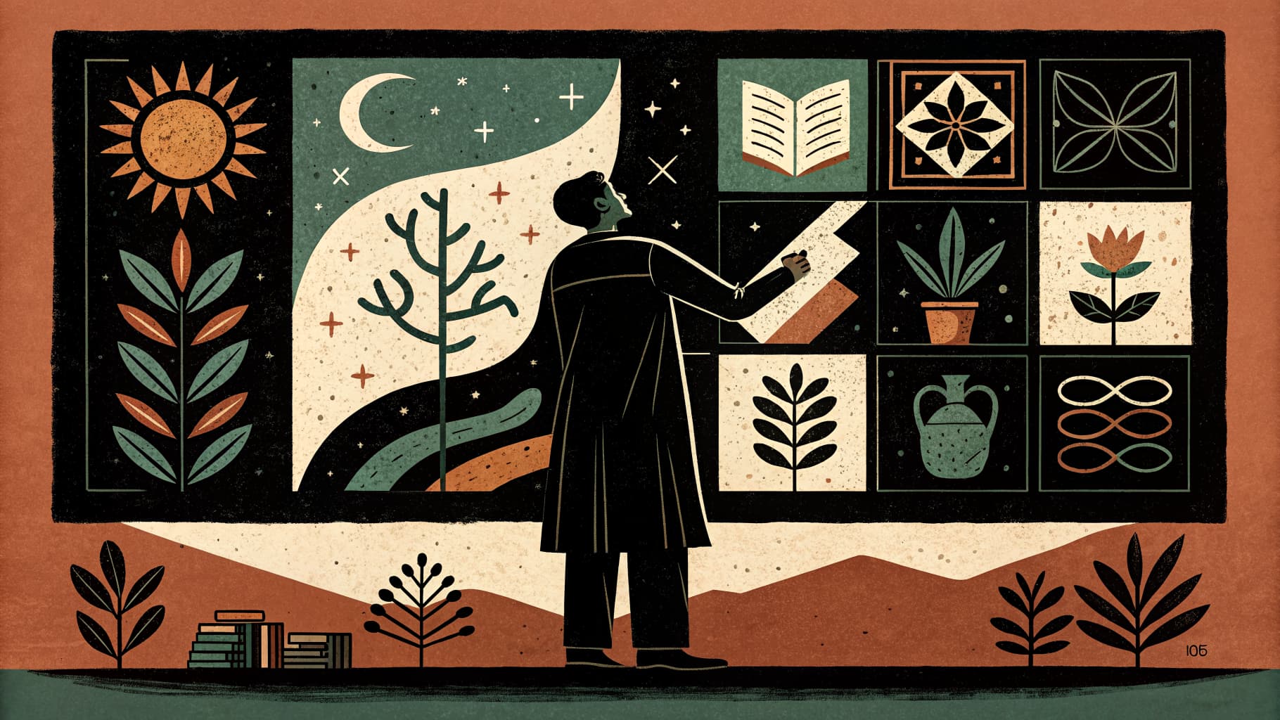 Docente mexicana mostrando material didáctico colorido a estudiantes de primaria en un salón de clases