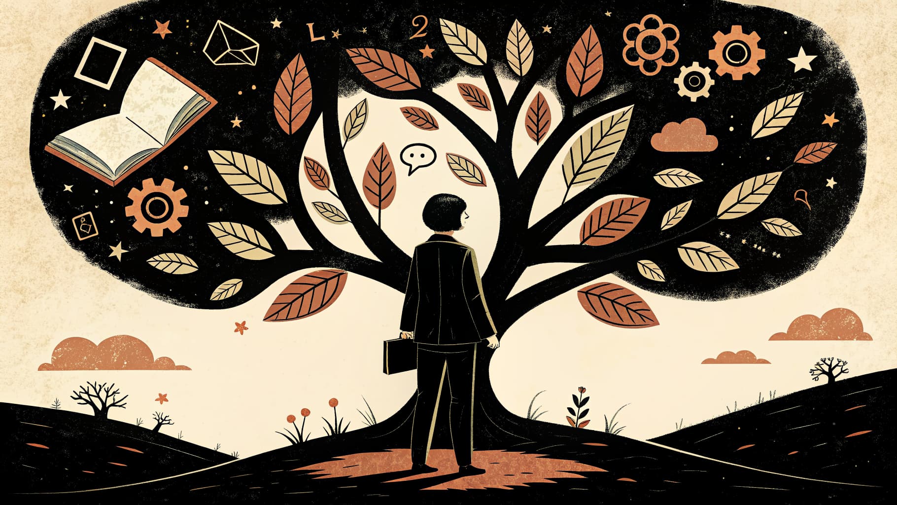 Maestra mexicana revisando materiales educativos digitales y libros de texto en un aula de educación básica