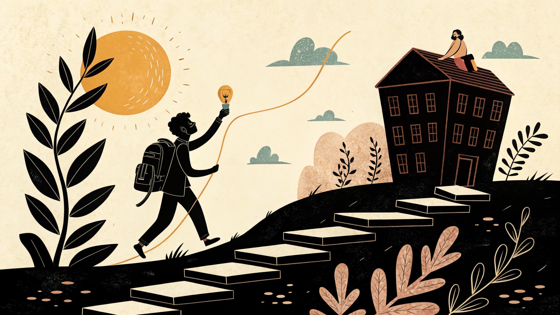 Une enseignante guidant un petit groupe d'élèves à travers une activité d'écriture utilisant des organisateurs graphiques sur une table de classe