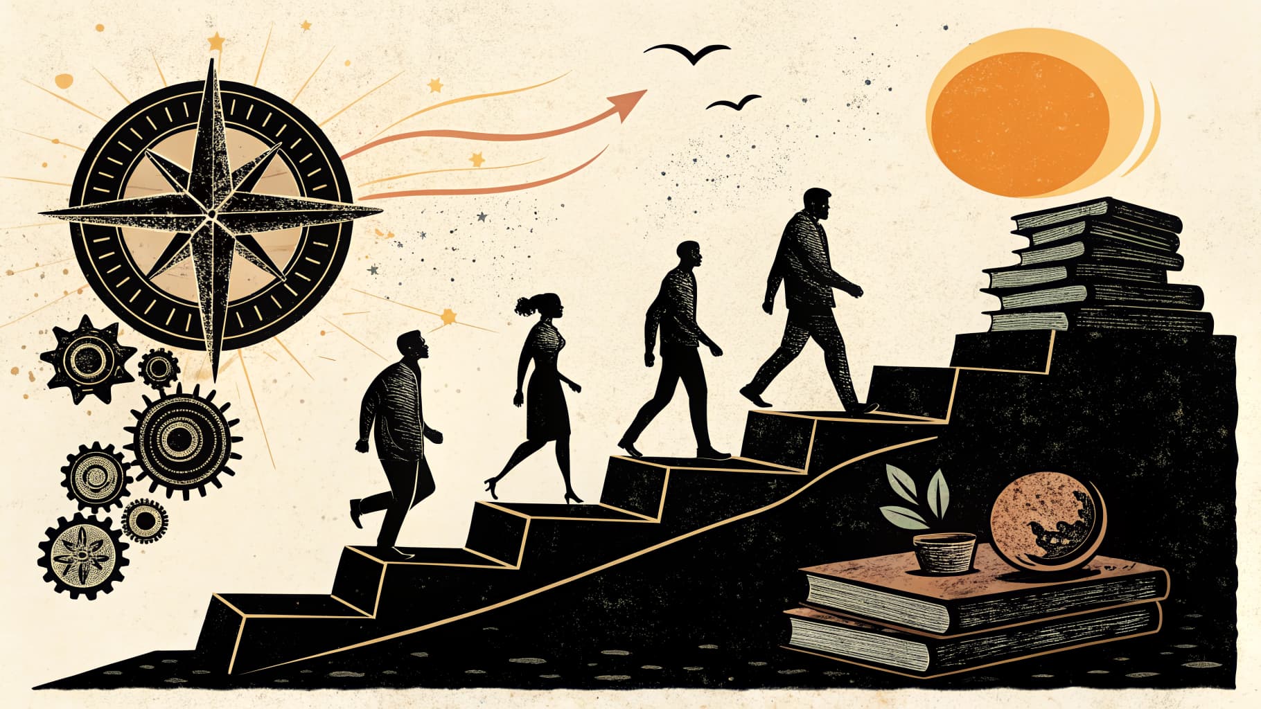 Lehrkraft schreibt strukturierte Lernziele nach der Bloom-Taxonomie an ein Whiteboard im Klassenzimmer