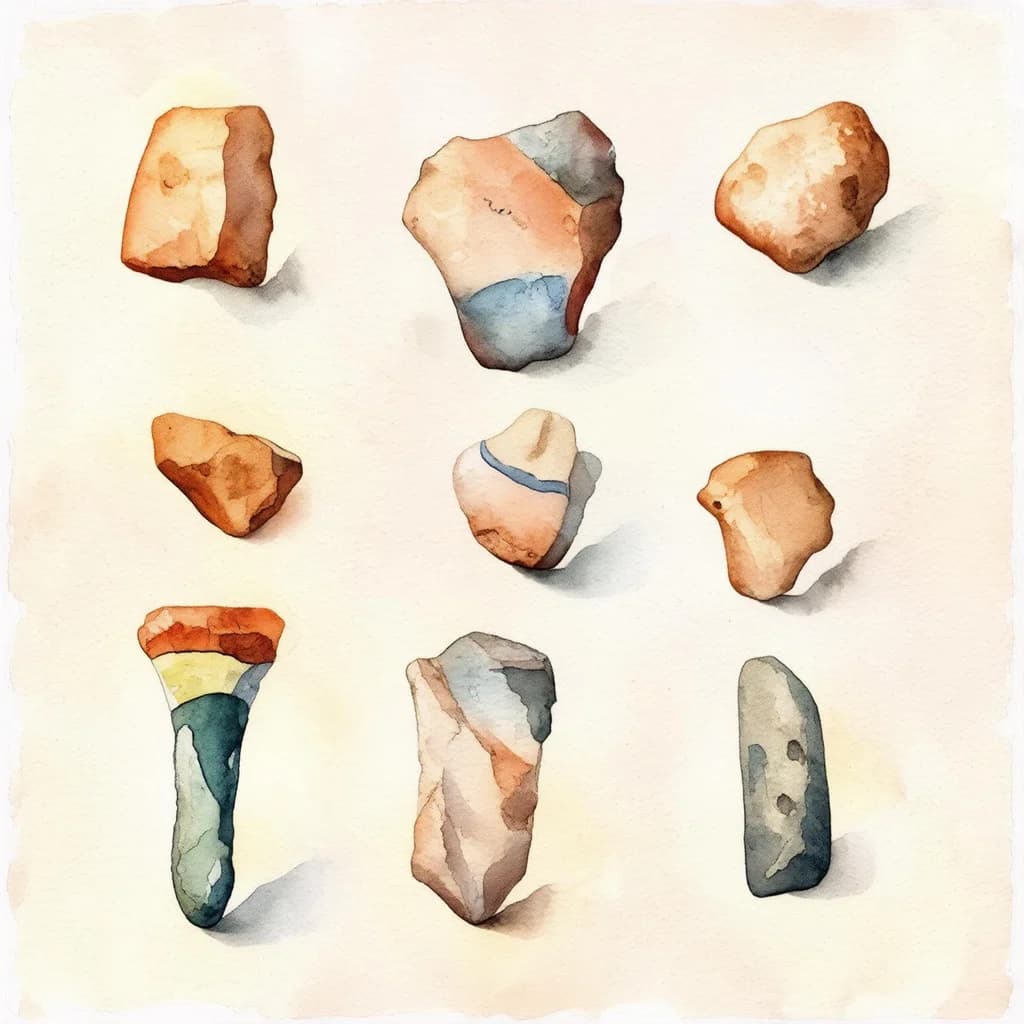 Arte Rupestre e Ferramentas do Paleolítico