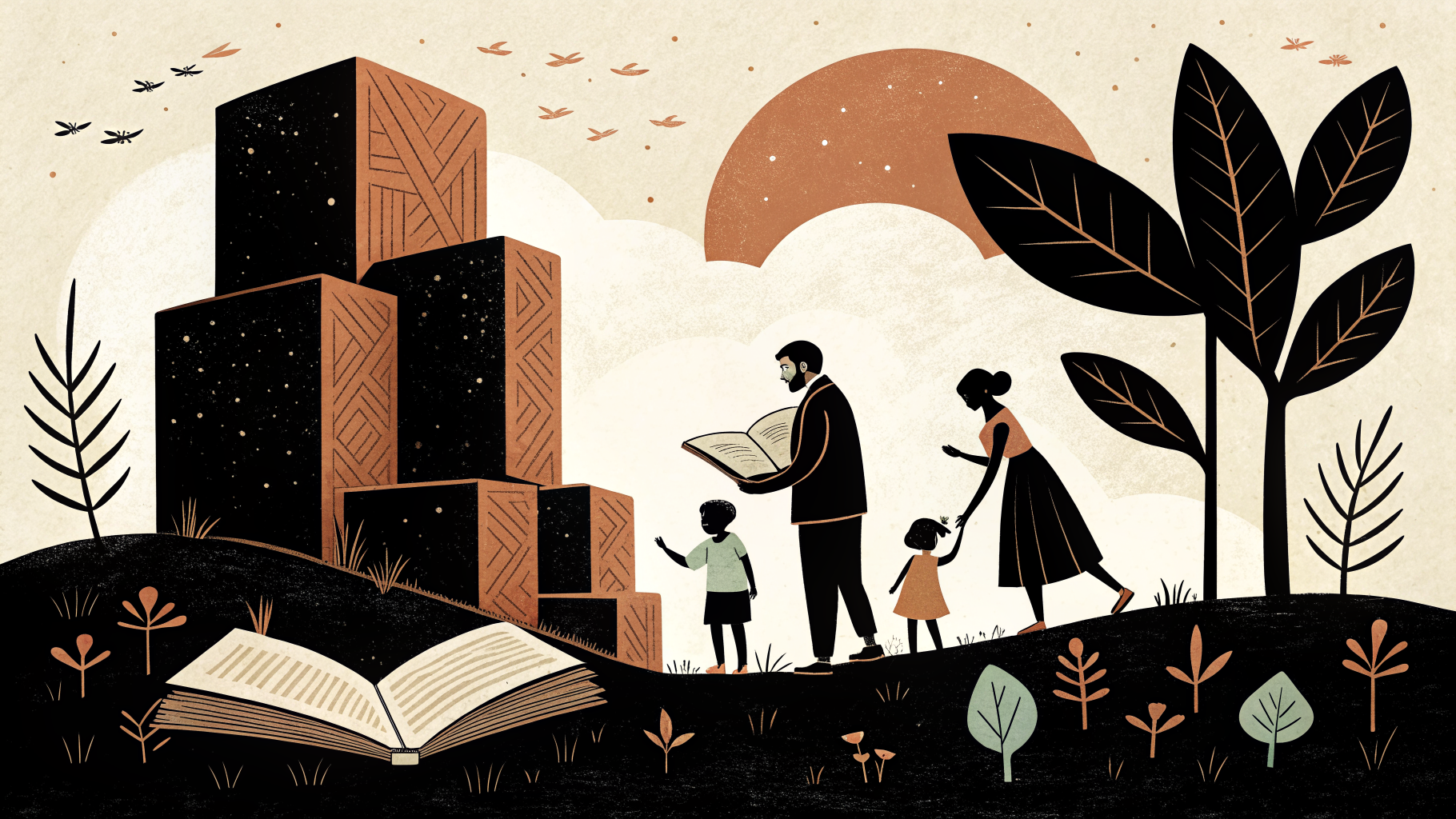 Crianças brincando com materiais coloridos em sala de aula da educação infantil brasileira