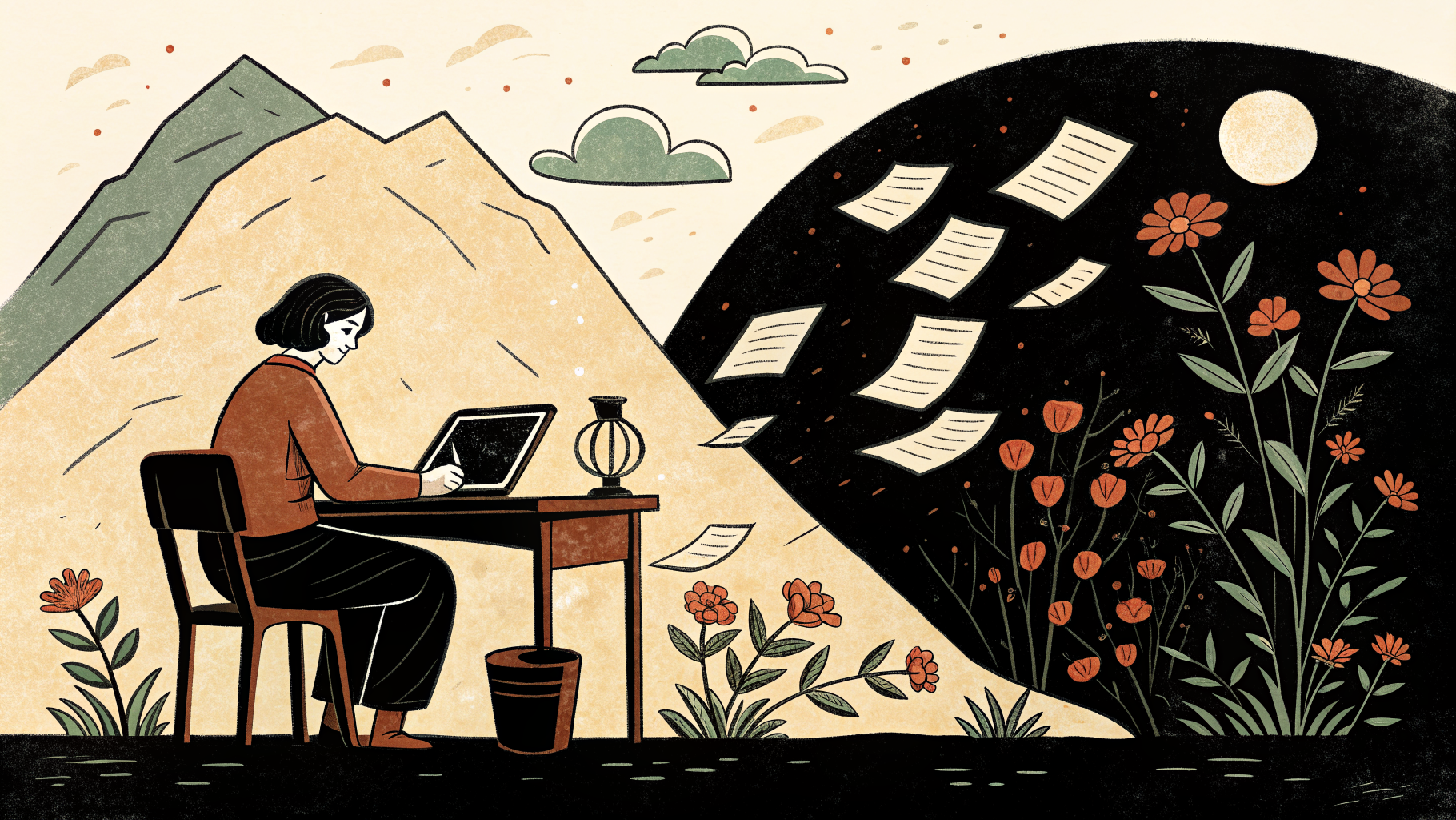 A teacher using a laptop to generate a CBSE question paper using an AI-powered question paper generator tool