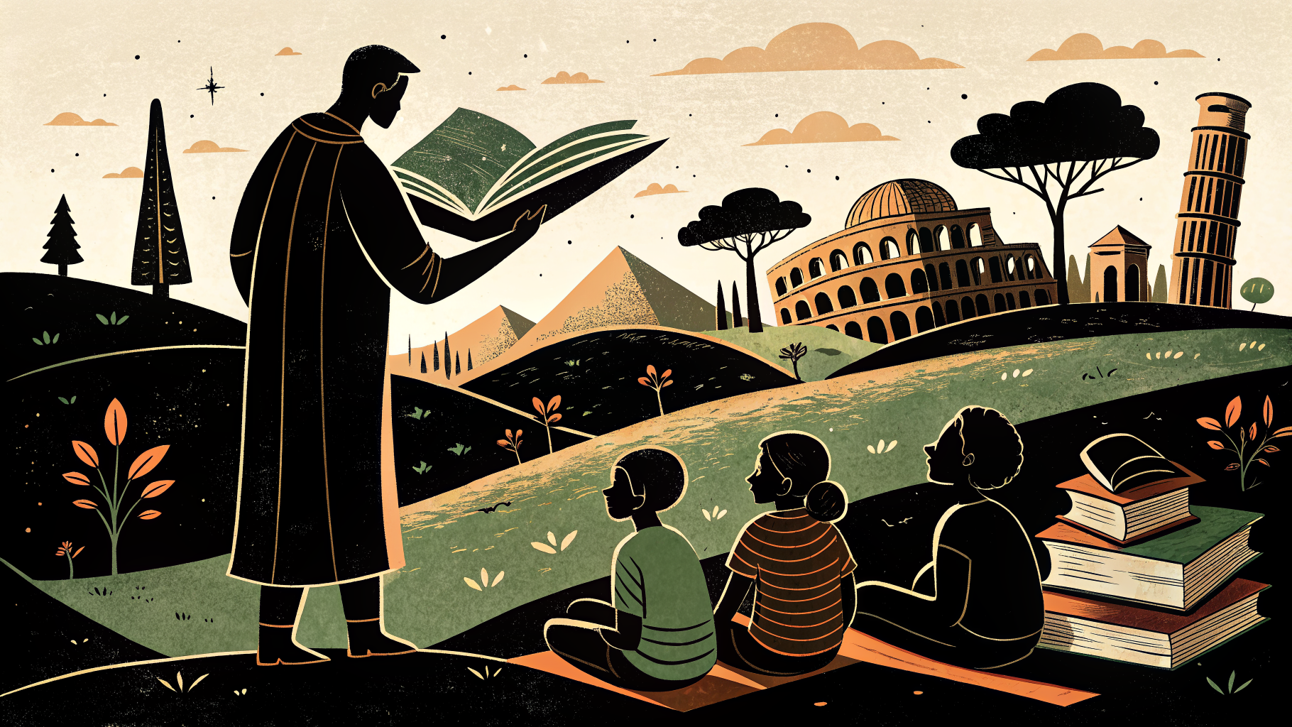 A CBSE social science teacher pointing at a physical map of India while students engage in discussion around a classroom table