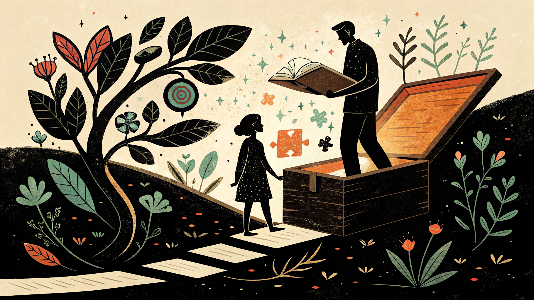 Docente mexicana organizando un portafolio de evidencias con sus estudiantes en el aula