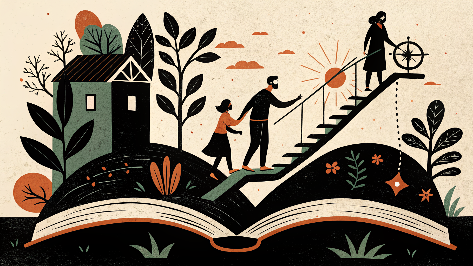 Alumnos de secundaria trabajando junto a personas mayores en un proyecto de aprendizaje servicio en España